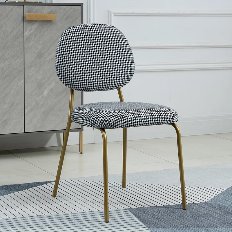 Kvėpuojantis Minimalistinio Valgomojo Kėdės Buitinių Patogus Stalas Dizaineris Virtuvės Kėdės Modernių Biuro Cadeira Šiaurės Baldai - 2