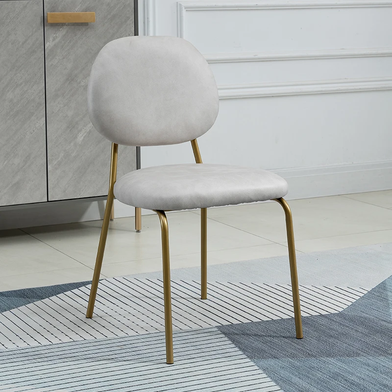 Kvėpuojantis Minimalistinio Valgomojo Kėdės Buitinių Patogus Stalas Dizaineris Virtuvės Kėdės Modernių Biuro Cadeira Šiaurės Baldai - 3