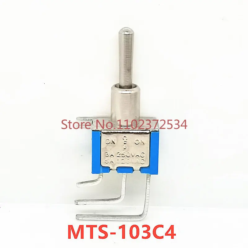 Perjungti jungiklį MTS-102C4 102C3 103C3 202C3 202C4 6MM atidaryti koja（10VNT） - 0