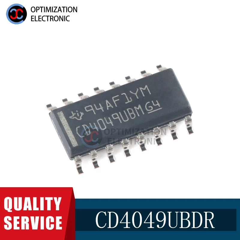 Visos naujos originalios CD4049UBDR SOP16 silkscreen CD4049UBM šešias atbulinės rezervo chip ic originali - 0
