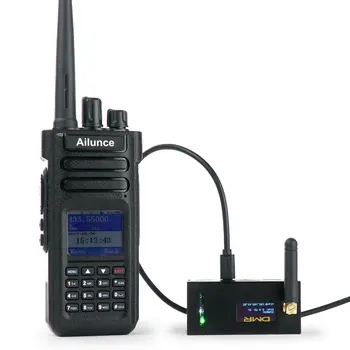 Ailunce HD1 GPS DMR Skaitmeninis Kumpis Walkie Talkie Du būdu Radijo w/ MMDVM Wifi Hotspot Balso Modemo Hotspot Aviečių Pi OLED Antena