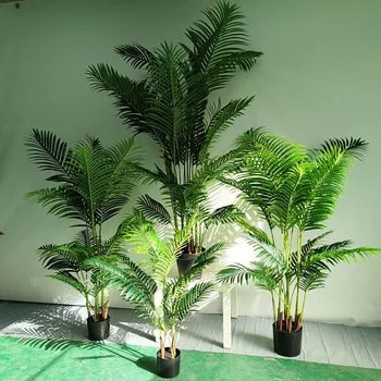 Arekų Palmių Imituojamas Augalai, Dekoratyvinių Medžių Patalpų Baldus Žaluma Bonsai