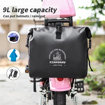 Atsparus vandeniui Dviračio Krepšys Rainproof MTB Rėmo Kišenėje Didelės Talpos Peties Dviračio Krepšys Kabo Bikepacking Dviračių Priedų