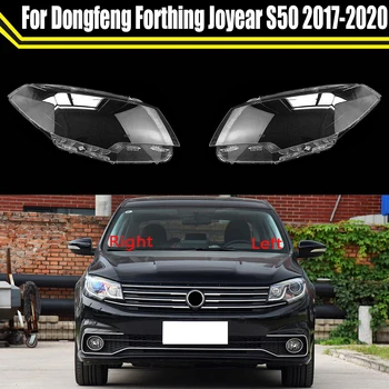 Auto Žibintas Dangteliai, Dongfeng Forthing Joyear S50 2017-2020 Automobilių Lempų Gaubtų Lempos Atspalvis Priekinių Žibintų Dangtis Stiklinis Lęšis Shell