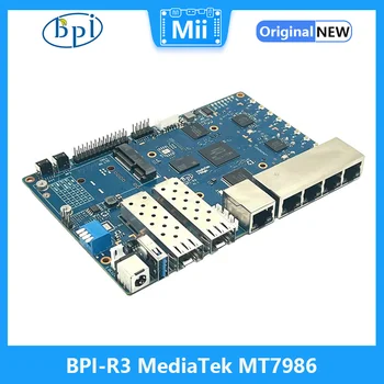 Bananų Pi BPI-R3 MediaTek MT7986 Quad Core 2G DDR RAM 8G emmsp flash 