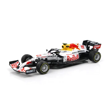 Bburago 2021 F1 Red Bull Racing Automobilio Modelio Transporto priemonė, Diecast Specialių Pristatymo Turkijoje RB16b Nr. 11 No. 33 Verstappen Perez 1:43