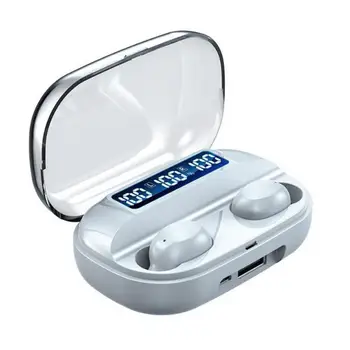Belaidžių Ausinių High Fidelity Pažangi Triukšmo Panaikinimo Skaitmeninis Ekranas Bluetooth 5.2 In-ear Sporto Ausinės Veikia