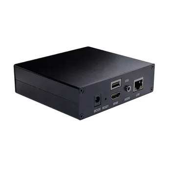 DIGICAST H. 265 H. 264 HD USB IP Vaizdo Kodavimo SRT RTMP HLS Live Transliacijos encoder