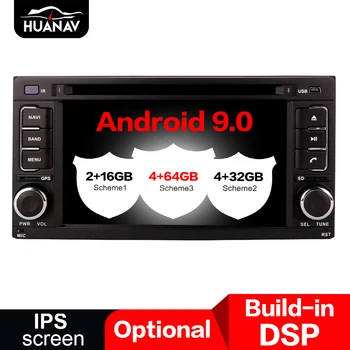 DSP Automobilių DVD Grotuvas, Navigacijos GPS Android 9 Subaru Forester 2008-13 Auto radijas stereo multimedia player galvos vienetas diktofonas