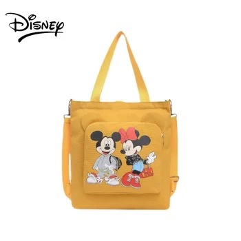 Disney Mickey Mouse Tote Krepšys Moterims Mergaičių Didelės Talpos Pirkinių Krepšys Mielas Pečių Maišą Plaukti Crossbody Krepšys, Kuprinė