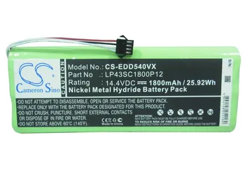 Dulkių 1800mAh Baterija Ecovacs LP43SC1800P12 Deebot D523 D540 D550 D560 D570 D580