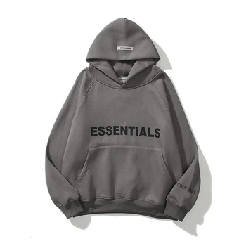ESSENTIALS Hoodie Vyrų, Moterų, Negabaritinių Geriausios Kokybės Essentials Palaidinės Kanye West Hip-Hop Streetwear Medvilnės ESMINIUS Megztinis