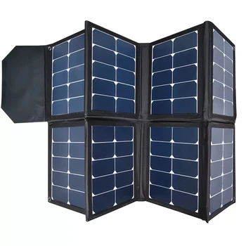 Gamyklos Monokristalinius Portable Solar Panel 90W 100W 110W 140W 200WHigh Efektyvumo Vandeniui Saulės baterijų Įkroviklio ETFE Už Stovyklą