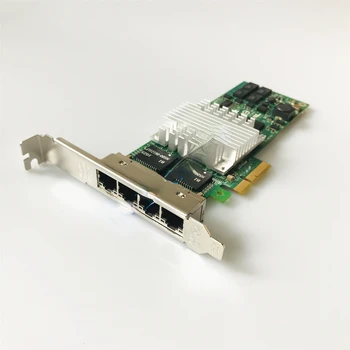Intel EXPI9404PTL keturių-port Gigabit PCI-E tinklo plokštė 82571PRO/1000PT