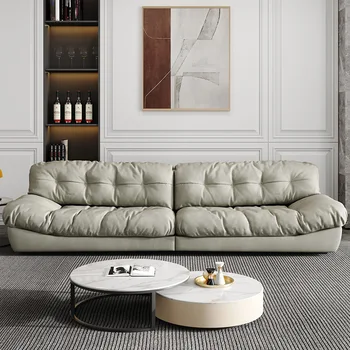 Italijos minimalistinio dizaineris baxter debesis sofa, paprastas kambarį, šiuolaikinės technologijos, washfree audinio, tiesiai sofa