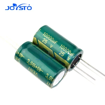 JOSTO Aliuminio Elektrolitinių Kondensatorių 25V10000UF 18x35 Aukšto Dažnio Low ESR Kondensatoriai