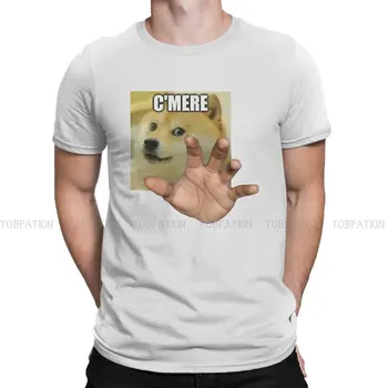 Juokinga Apvalios Apykaklės Marškinėlius Doge Interneto Meme Cute Mados Poliesteris Klasikiniai Marškinėliai Vyrams Drabužius Mados Didysis Išpardavimas