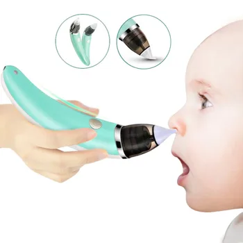 Kid Baby baby Nosies Aspirator Elektros Nosies Švaresnis Naujagimiui gyvis švaresnis Sniffling Įranga Saugiai Higienos Nosies aspirator