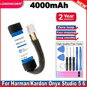 LOSONCOER 4000mAh ID997 Baterija Harman/Kardon HKOS6BLKSG HKOS6GRYSG Onikso Studija 5 6 CS-HKE500SL ID997 Garsiakalbio, Baterijos