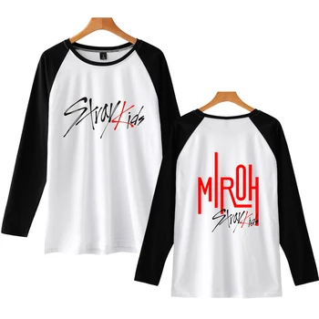 Laisvo Stiliaus MIROH Albumą Benamiai Vaikai ilgomis Rankovėmis T-shirt Moterims/vyrams Atsitiktinis 2021 Karšto Pardavimo Laisvalaikio Stiliaus Mados Kietas Logotipas marškinėliai