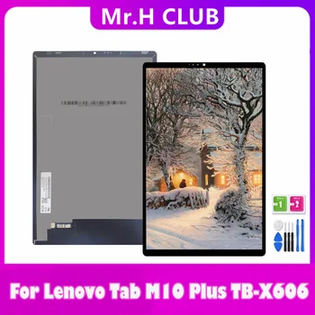 Lenovo Tab M10 Plius TB-X606F TB-X606X TB-X606 X616 LCD Ekranas Su Jutikliniu Ekranu, skaitmeninis keitiklis Asamblėjos atsarginės Dalys