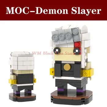 MOC1171 Demon Slayer Uzui Tengen Plytų Anime Pobūdžio Veiksmų Skaičius, Pastato Bendrosios Švietimo Žaislas Vaikams, Dovanos Draugui