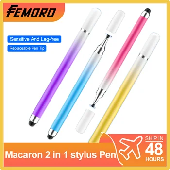 Macaroon Universalus 2 in 1 Stylus Pen Femoro Stylus Touch Screen Touch 