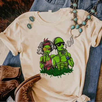 Magic Mushrooms Svetimų Psichodelinio viršuje moterų komiksų marškinėliai moteriška streetwear juokinga drabužiai