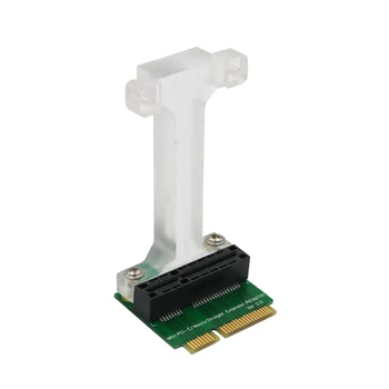 Mini PCI-E/mSATA Adapteris (Vertikaliai) 3G/4G, WWAN LTE ,GPS ir MSATA kortelės
