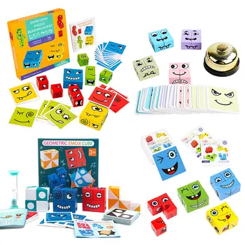 Montessori Kaitos Išraiška Dėlionės Pamatas Žaislai Interaktyvus Žaidimas Loginis Mąstymas Mokymo Mediniai Vaikams Mokomieji Žaislai