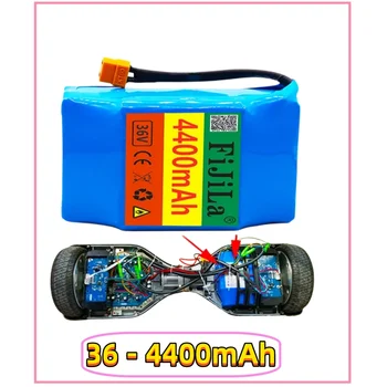 Naujas 36v 4400mAh 4.4 AH ličio-jonų baterija tinka savarankiškai gruntavimas elektros oro pagalvės unicycles