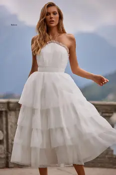 Naujas Elegantiškas Bridesmaid Suknelę Dizainerė Mados Balta Vestuvinė Suknelė Šalies Vyno Promenadzie Suknelė Baigimo Ceremonija Suknelė Įžymybė