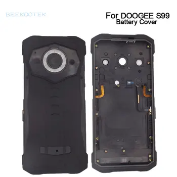 Naujas Originalus DOOGEE S99 Baterijos Dangtelis, galinis Dangtelis dėklas Su Imtuvas pirštų Atspaudų Kabelis Pusėje FPC Reikmenys DOOGEE S99 Telefono