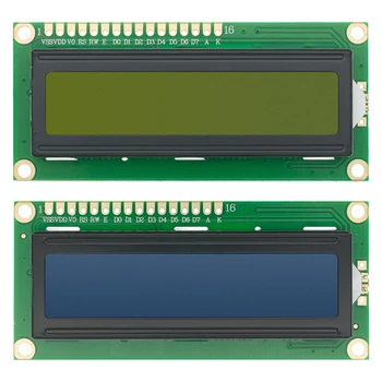 Nemokamas pristatymas 10vnt 1602 16x2 Simbolių LCD Ekranas Modulis HD44780 Valdytojas Blue/Green screen lempos LCD1602 LCD monitorius 1
