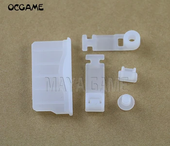 OCGAME 5sets/daug Black&White Minkšto Silikono Dulkių Plug Avarijos-įrodymas, Dulkių įrodymas Padengti 3DS 3DSXL NAUJOS 3DS NAUJAS 3DSXL