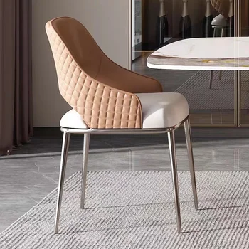 Odos Valgomasis Dizainerio Kėdės Pokylių Grindų Kambarį Biuro Kėdė italijos Atsipalaiduoti Karieta Rotin Modernūs Baldai WXH35XP
