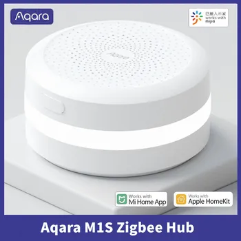 Originalus Aqara Hub Zigbee Belaidžio Ryšio Smart Vartai Signalizacijos Sistema Nuotolinis Stebėti ir Kontroliuoti Darbų su 