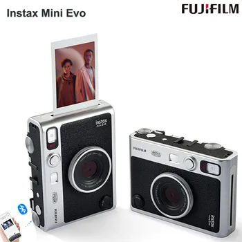 Originalus Fujifilm Instax Mini Evo Momentinį Fotoaparatą Išmaniojo telefono Nuotraukų Spausdintuvas Gimtadienio Dovana Vestuvių Fotografavimo Kelionės Fotoaparatas