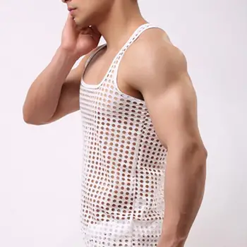 Populiarus Vyrų Apatiniai Nightclothes Vyrų Undershirt Tampri, Patogūs Japonija Stiliaus Gryna Spalva Undershirt
