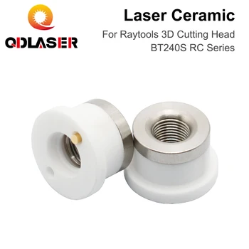 QDLASER Lazerio Keramikos iš BT240S RC Serijos Dia.19.5 mm Antgalio Laikiklis Raytools 3D Pluošto Lazerio Pjovimo Galva