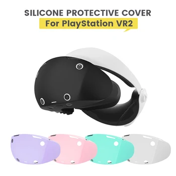 Silikoninis Apsauginis Dangtelis PS VR2 Stiklai Anti-Įbrėžimų Korpuso Apsaugos Atveju PS VR2 Priedai
