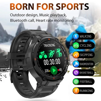 Smart Žiūrėti Visą Jutiklinis Ekranas Smart Watch Vyrų Vandeniui IP68 Širdies ritmas, Spaudimo Deguonies Stebėsenos Smartwatches