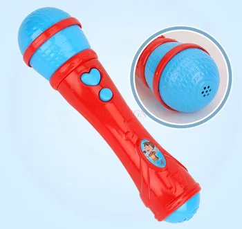 Suplakti garso populiariausių vaikų mikrofonas mikrofono žaislas ankstyvojo ugdymo nušvitimą karaoke muzikos modeliavimas plastiko