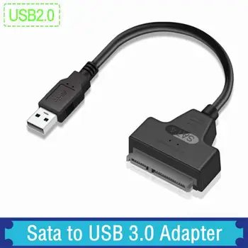 USB C SATA 3 Kabelis Sata Į USB 3.0 Adapteris Kabelio IKI 6 Gb / s Paramos 2.5 Colio Išorinis SSD HDD Kietąjį Diską 22 Pin Sata III PC