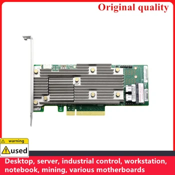 Už LSI MegaRAID SAS 9460-8i NVMe/SAS/SATA RAID Controller SAS 3508 RAID-on-Chip (ROC) RAID 2G Cache SFF8643*2 05-50011-02
