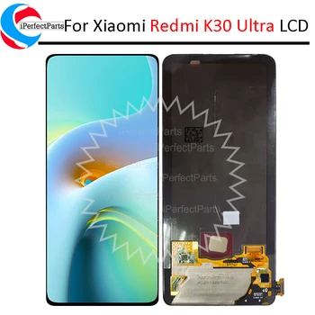 Už Xiaomi Redmi K30 Ultra LCD Ekranas Jutiklinis Ekranas skaitmeninis keitiklis Asamblėjos Pakeisti Redmi K30 Ultra LCD M2006J10C Ekranas