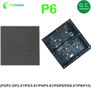 Vidaus Led Modulis Matricos Vaizdo Siena P6 Full 32x32 Pikselių 192x192mm led matrica modulis