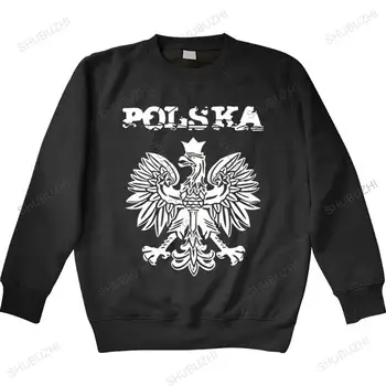 Vyrai streetwear aukštos kokybės palaidinukė ilgomis Rankovėmis Prekės ženklo Drabužius bliuzono Lenkija Polen Lenkijos Respublika Pl atsitiktinis vyrų hoodies