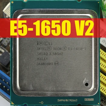 Xeon E5 1650 V2 Procesorius LGA 2011 PROCESORIŲ 10 Core 3.50 GHz 1650V2 X79 DDR3 D3 Mainboard Platformos rinkinio 