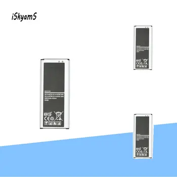 iSkyamS 3x 3220mAh EB-BN910BBE Bateriją, skirtą Samsung Galaxy Note 4 N910H N910A N910C N910U N910F N910X N910V N910P N910R Note4